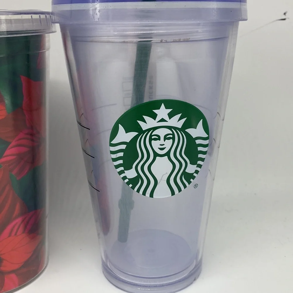 Starbucks Beverage Set of 3 16 Oz Tumblers‎